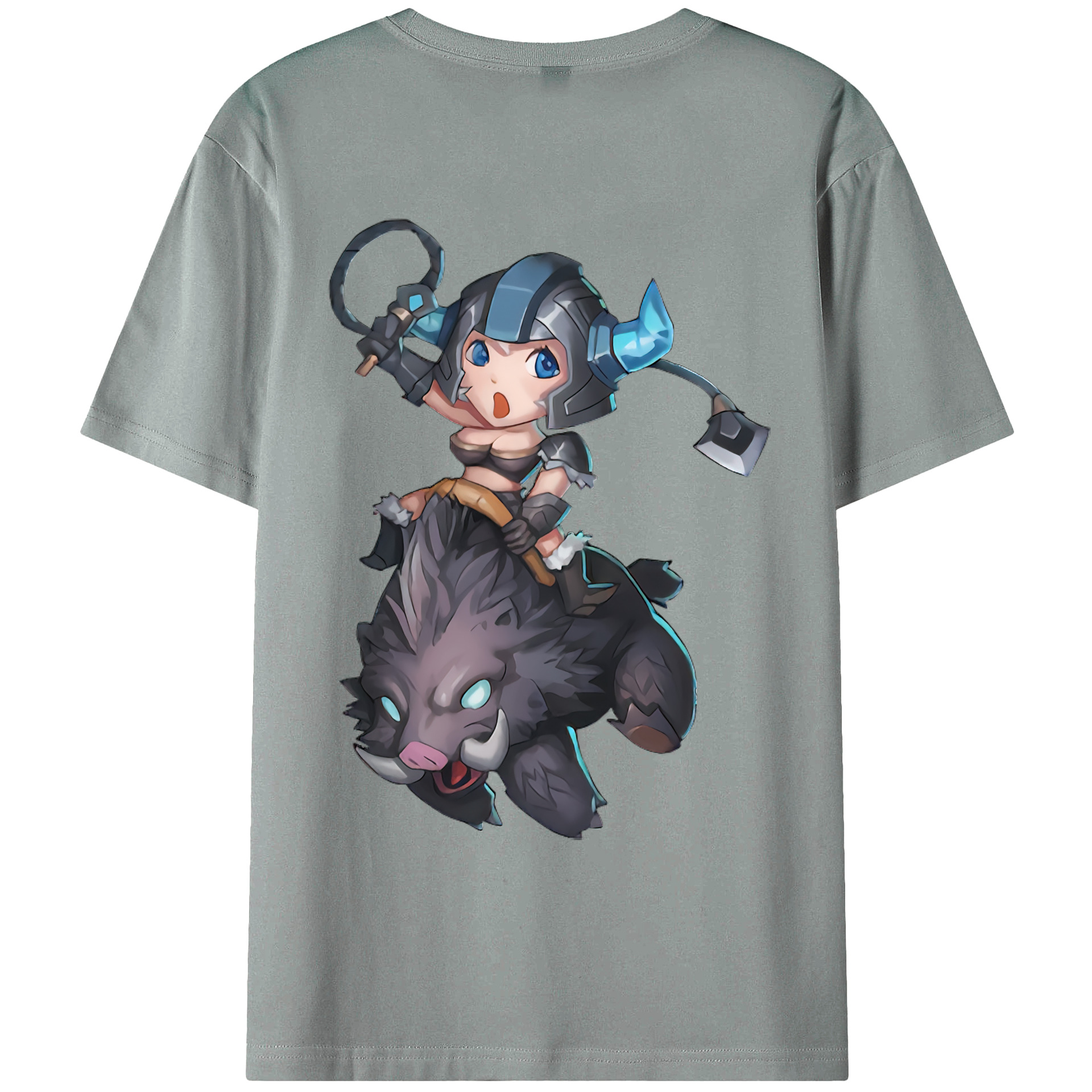 （画像用） リーグ・オブ・レジェンド League of Legends LOL 綿100％ メンズ半袖Tシャツ（バックプリント） 通気性
